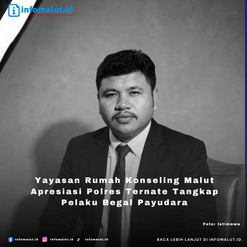 Direktur Yayasan Rumah Konseling Malut, Ikhwanul Kiraam J. Saleh,